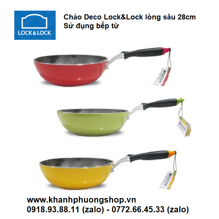 [HCM]chảo nấu bếp từ lock&lock - chảo nấu bếp từ