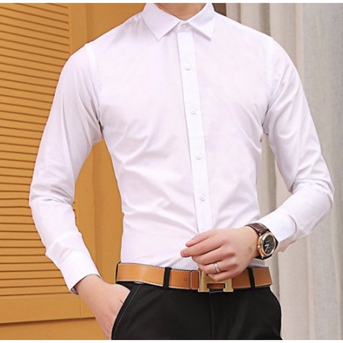 [HCM]Áo sơ mi nam dài tay cotton