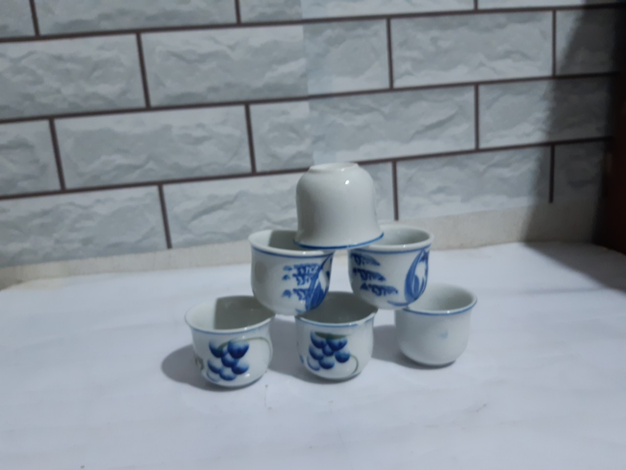 Chum / Tách Trà mẫu Xưa Dân Dã 