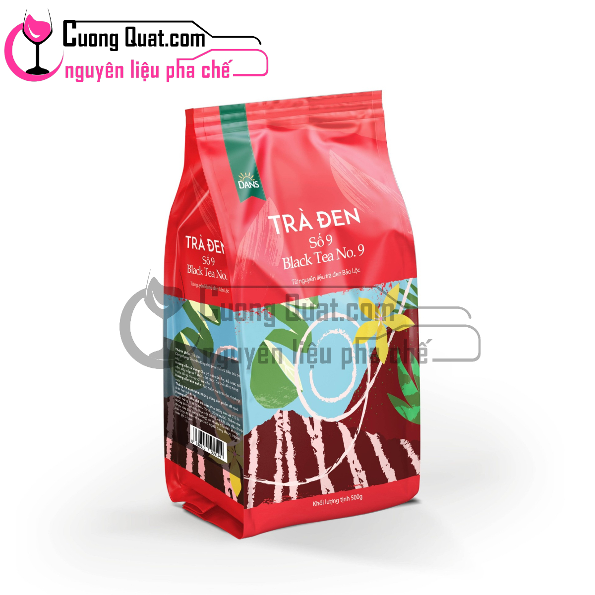 Black Tea No. 9 Dans 500Gr Pack - Strong Traditional Tea Flavor