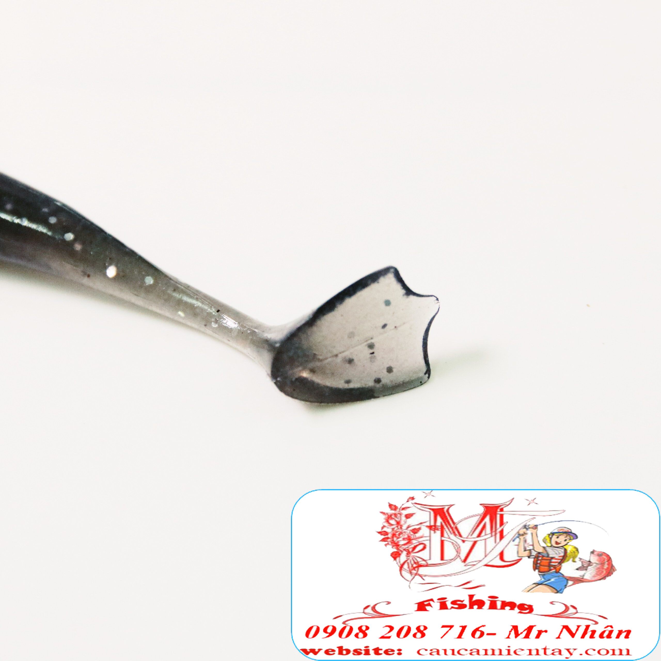 [HCM]Mồi Mềm NFF Câu Cá Lóc - Chẽm Bộ 8 Con 2 Lưỡi