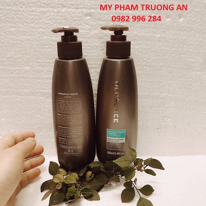 Kem dưỡng tóc Olorchee miracle wave giữ nếp tạo kiểu tóc xoăn 280ml gel wax