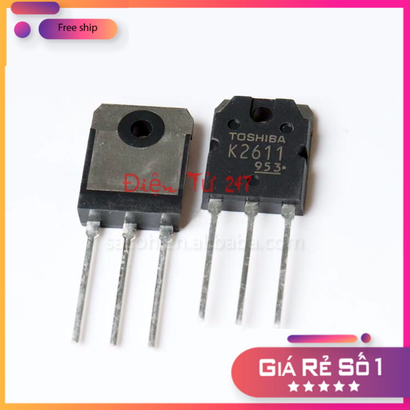 MOSFET K2611 N-CH 9A 900V Kênh N