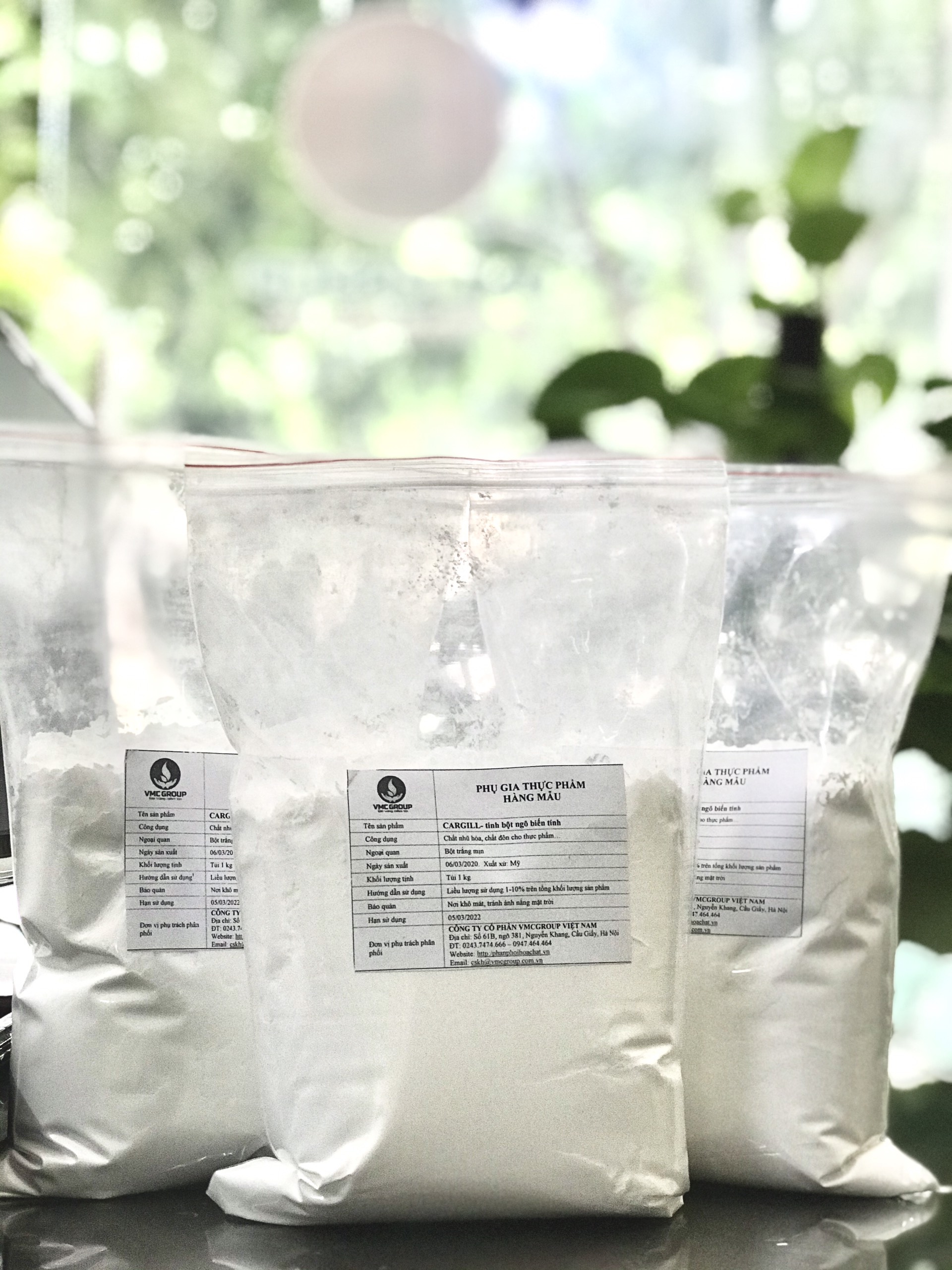 Chất ĐỘN KẾT DÍNH cho GIÒ CHẢ - Tinh bột bắp biến tính Cargill