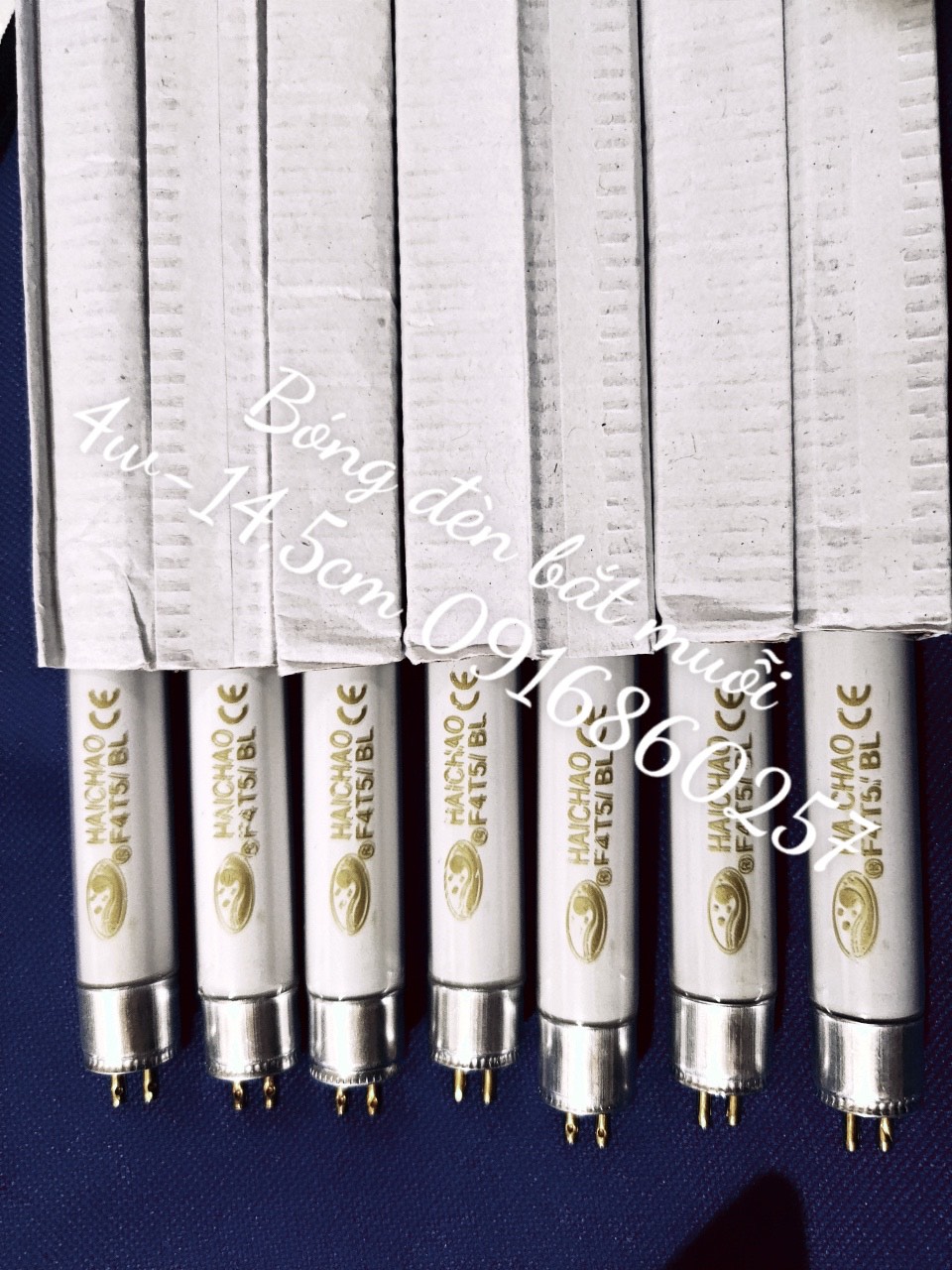 [HCM]Bóng đèn bắt muỗi 4w-14.5cm