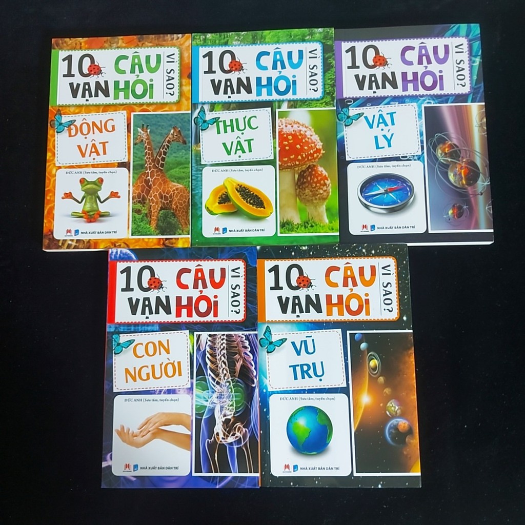 Sách - Combo 10 vạn câu hỏi vì sao(HH) 5 tập