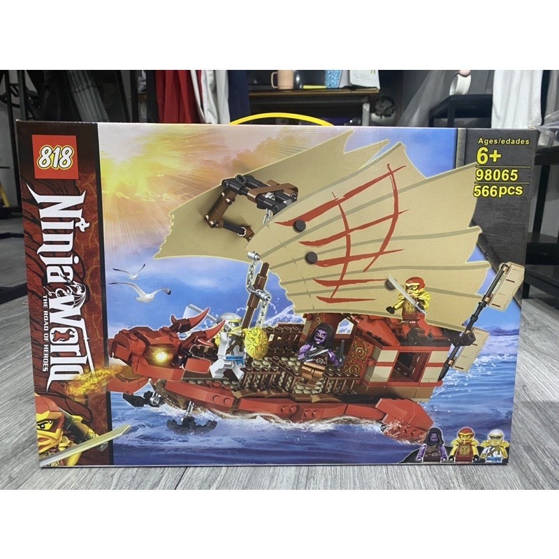 Lắp ráp xếp hình : Rồng của chiến binh Ninja