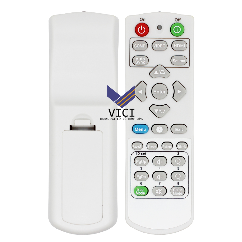 Điều Khiển Máy Chiếu Viewsonic ( Màu Trắng )