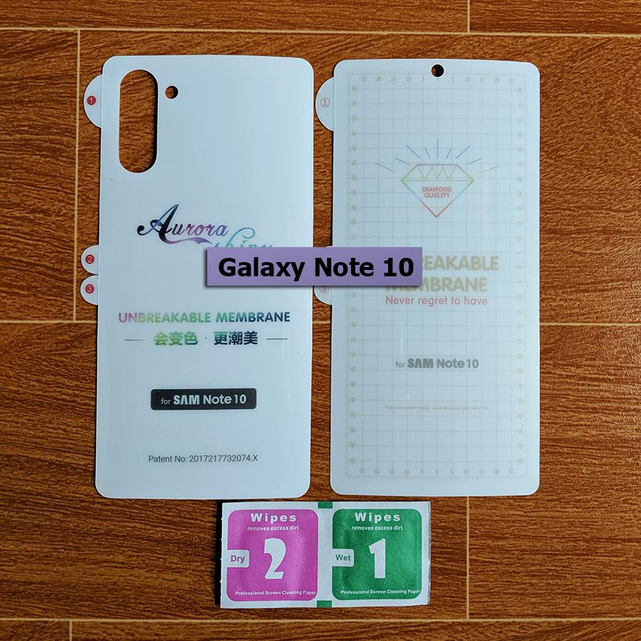 Dán chống xước ppf galaxy note 10