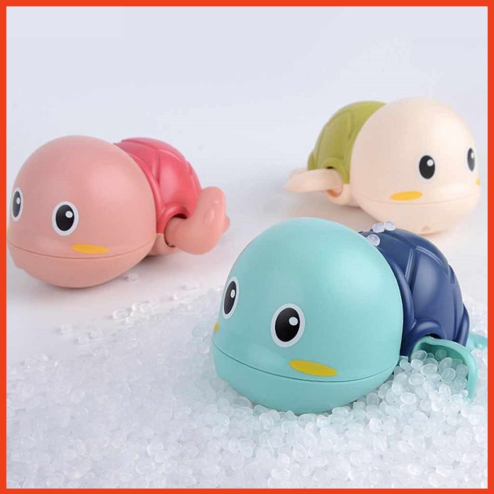 Đồ chơi thả bồn tắm Rùa con mini chạy cót