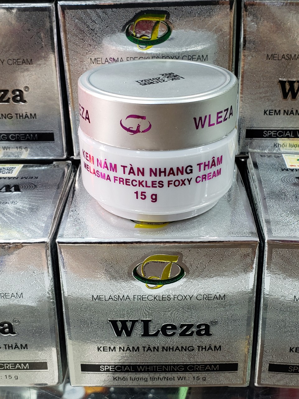 Kem nám tàn nhang thâm Wleza 15gr