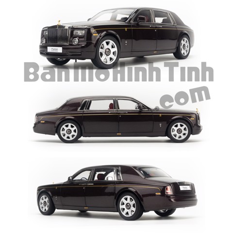 Xe mô hình Rolls Royce Phantom VIII tuyệt đẹp 120  Blue Mô Hình