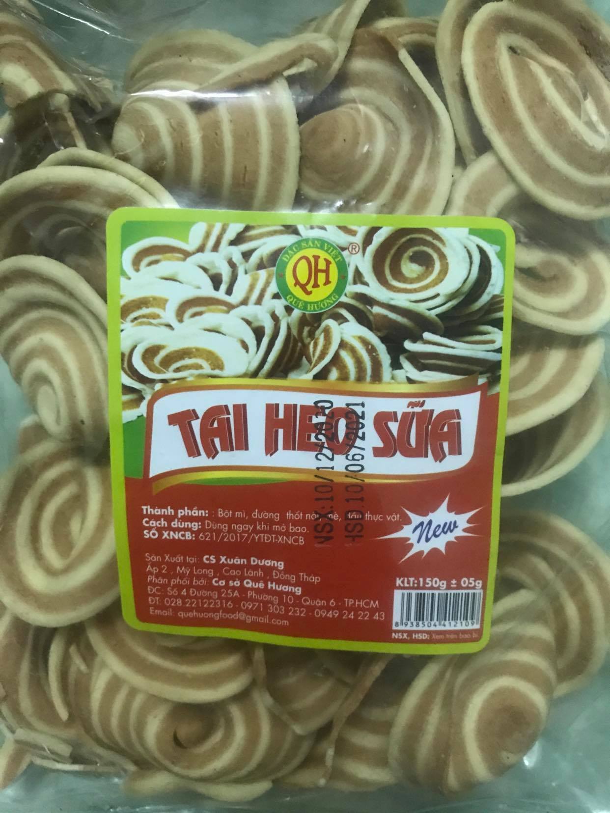 BÁO GIÁ THỊT HEO CHÀ BÔNG CHÀ CHÀ TNP GÓI 150G | Shopee Lazada Sendo Tiki mới nhất 46 Bánh Tai Heo Sữa Quê Hương Gói 150g - Đồ Ăn Vặt, Bách hóa Minh Anh