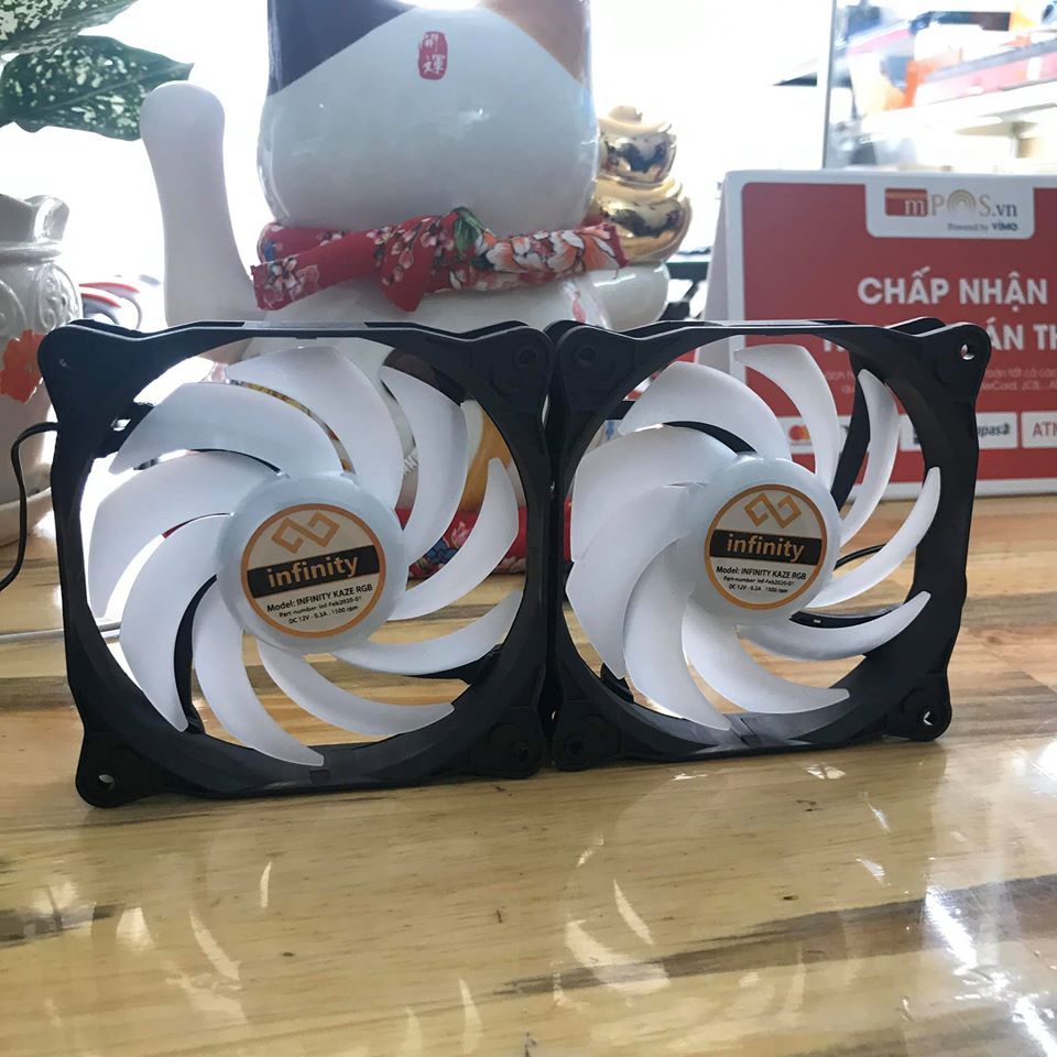 FAN QUẠT LED A-RGB INFINITY KAZE 12CM NEW
