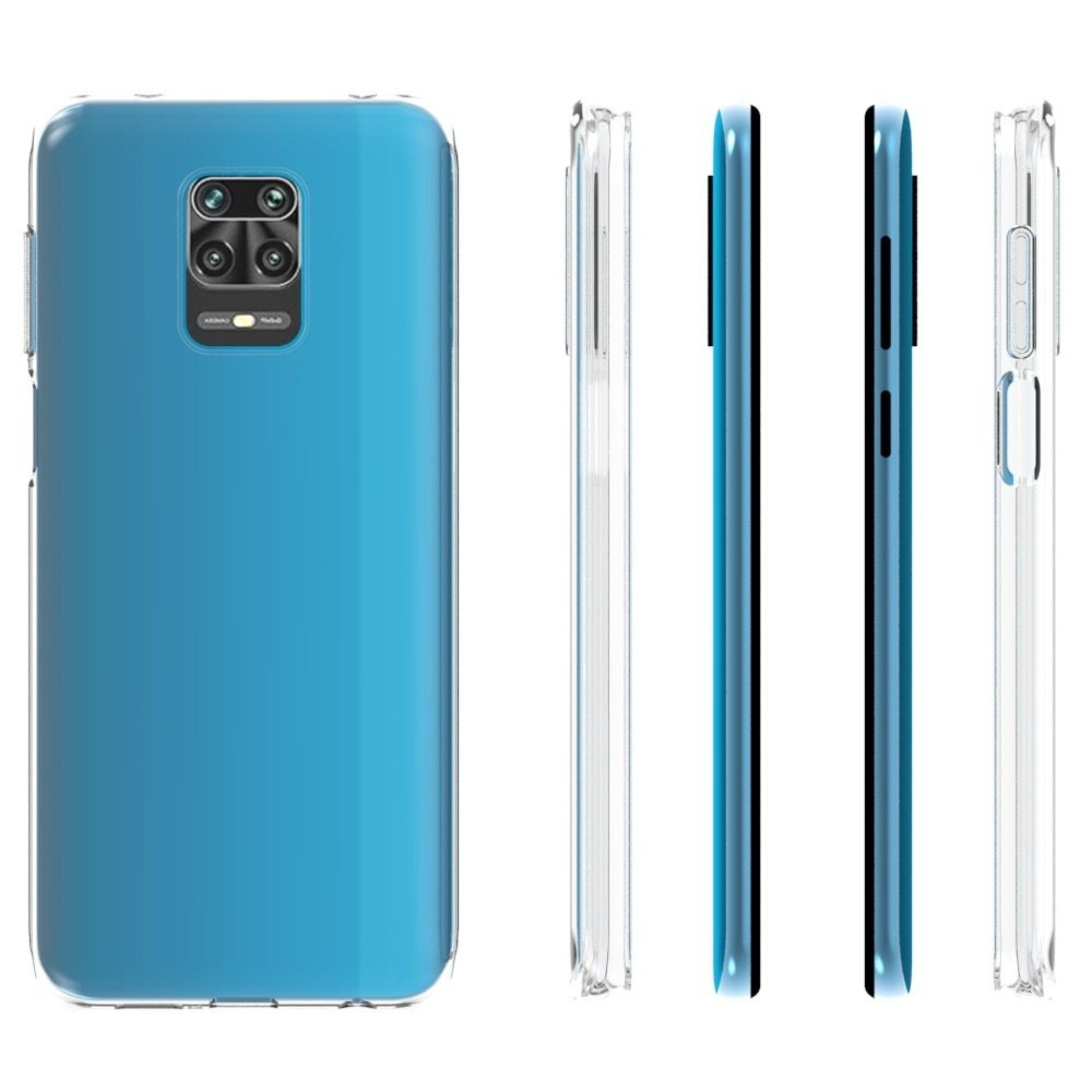Ốp dẻo trong suốt Xiaomi Redmi Note 9s (Hàng loại A)