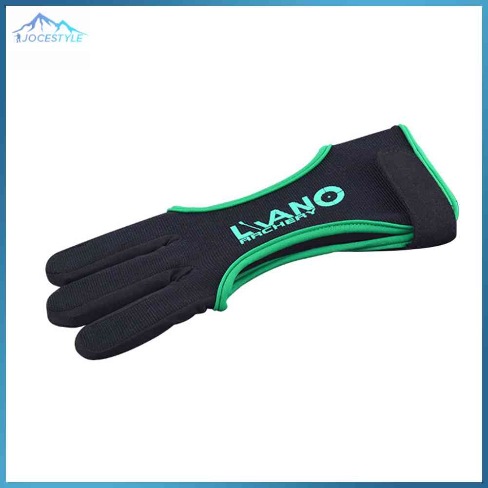 Adjustable 3-Finger Guard Gloves for Recurve/American Outdoor Finger Gloves