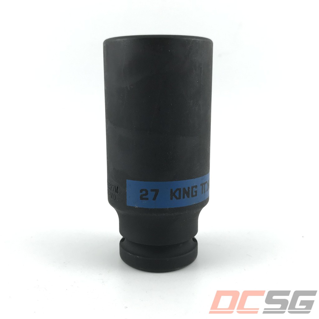 Đầu tuýp đen dài 1/2"-27mm Kingtony 443527M | DCSG