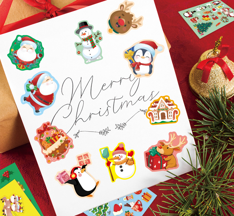 Hình dán Trang trí Giáng sinh - Sticker trang trí Noel