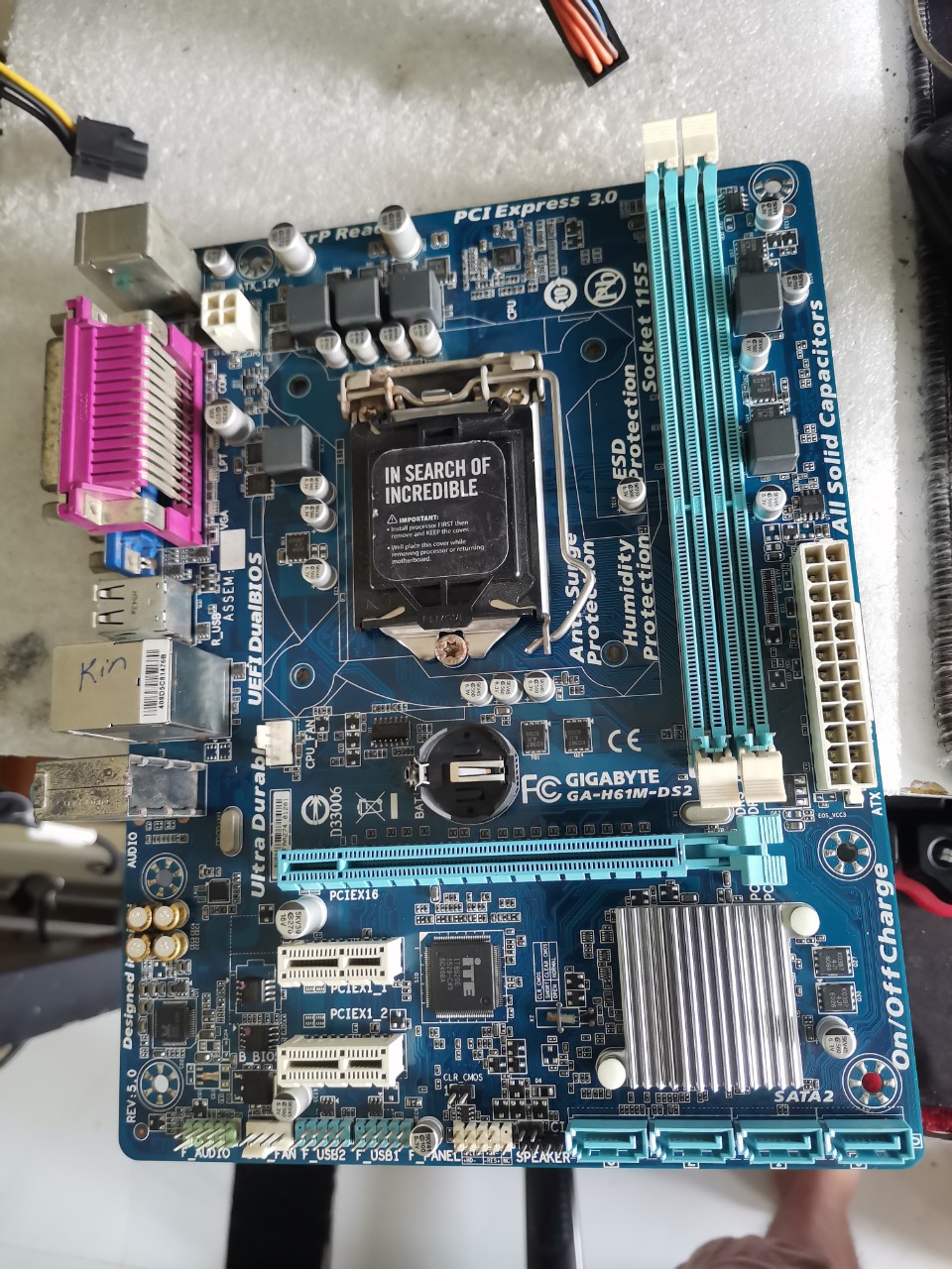MAIN GIGABYTE H61M-DS2 REV 3.0 - 4.0 - 5.0