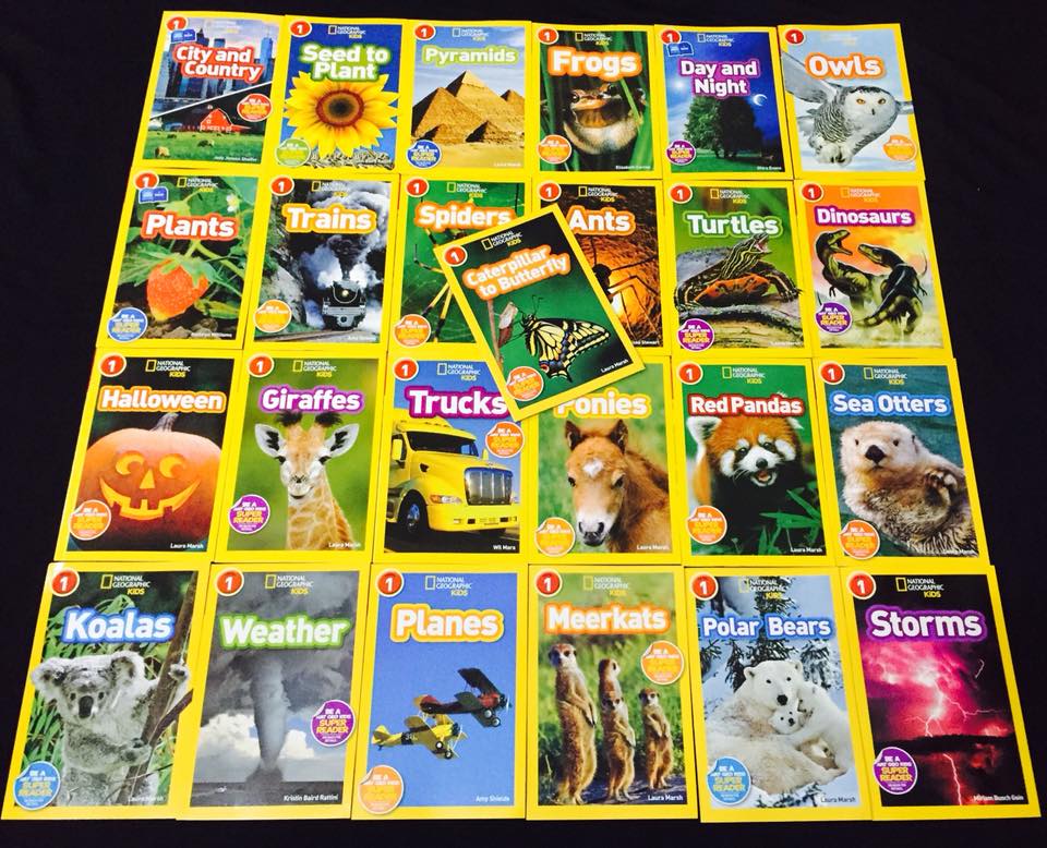 National Geographic  (25 cuốn) level 1