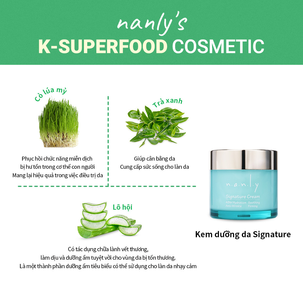 Kem dưỡng da Nanly Signature