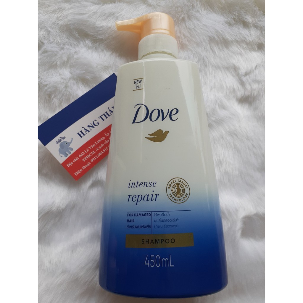 2 chai Dầu gội DOVE Thái - 450ml/chai