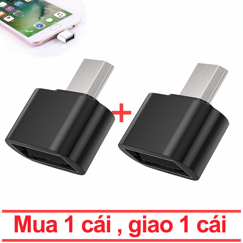 Bảng giá Đầu chuyển USB sang / micro (Kết nối usb/ chuột với điện thoiaj và máy tính bảng) Mua 1 cái , giao 1 cái . Phong Vũ