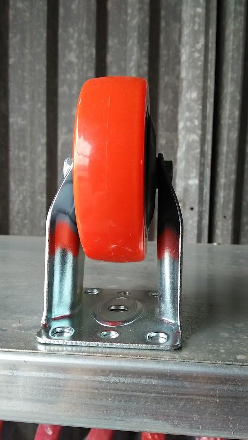 Bánh xe đẩy 75 AHN đỏ tĩnh