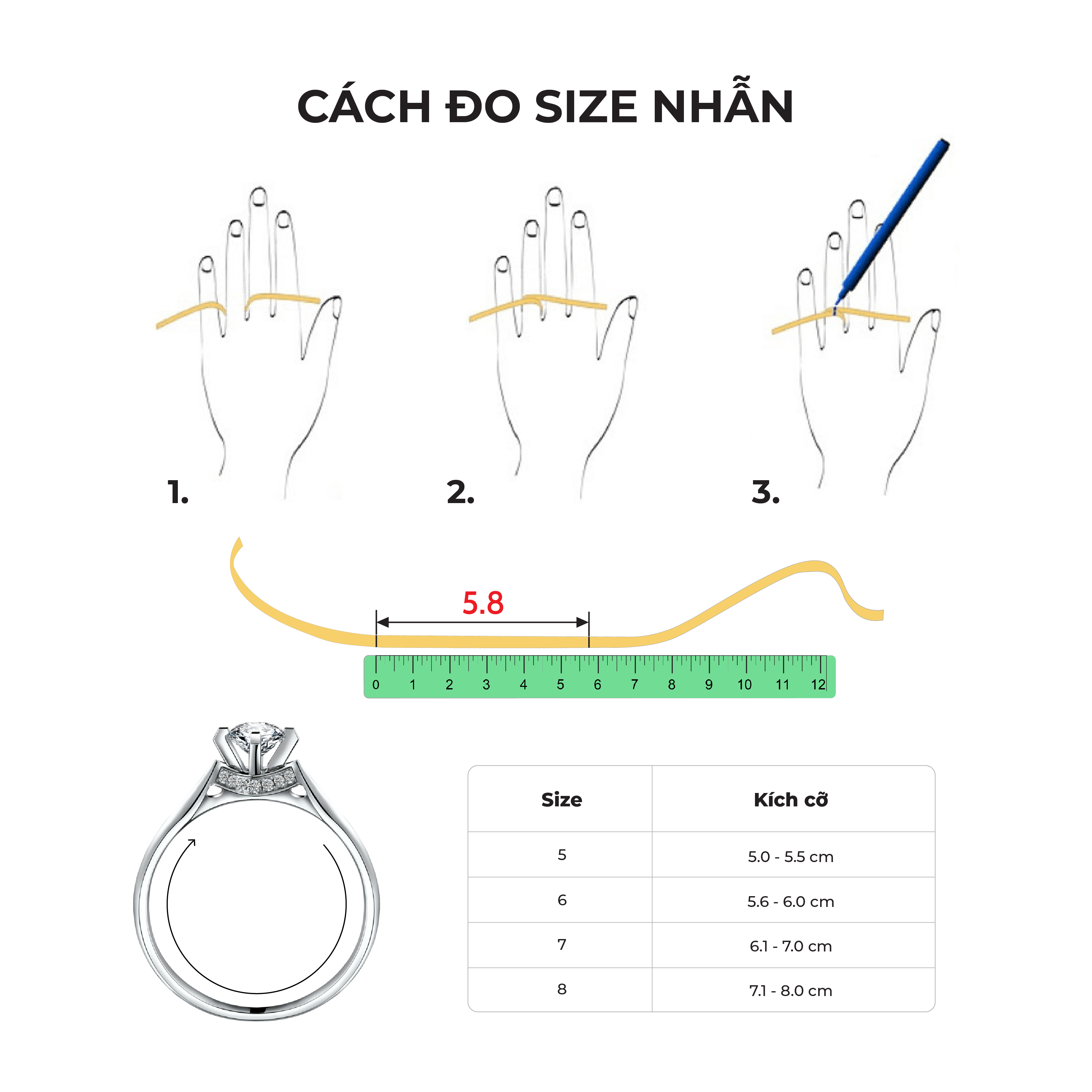 Bộ Trang Sức Bạc Nữ Đính Đá Cầu Vồng, Bộ Nữ Trang Bạc 3 Món Màu Đỏ Tím - BDM2309 - Bảo Ngọc Jewelry