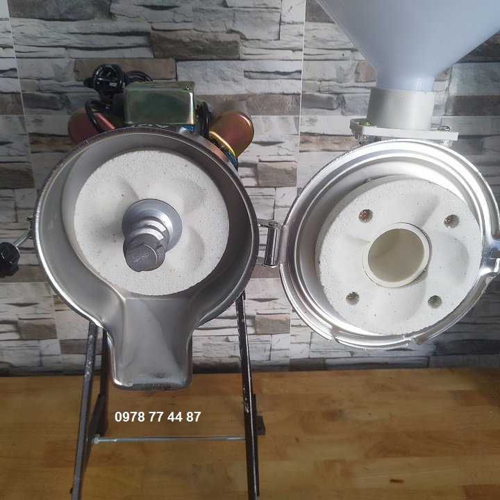 Máy xay bột gạo nước đầu inox 1500W