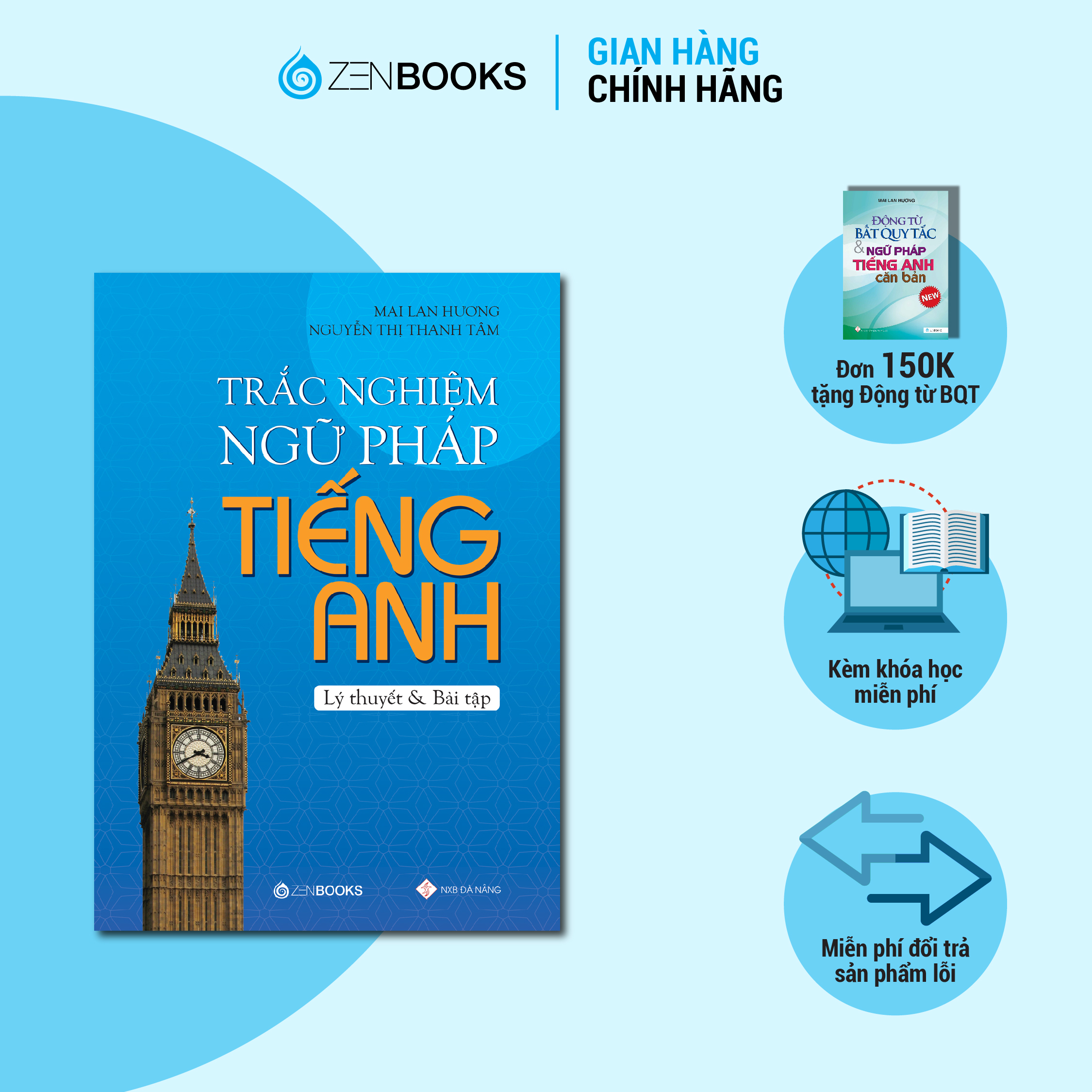 Sách - trắc nghiệm ngữ pháp tiếng anh - mai lan hương