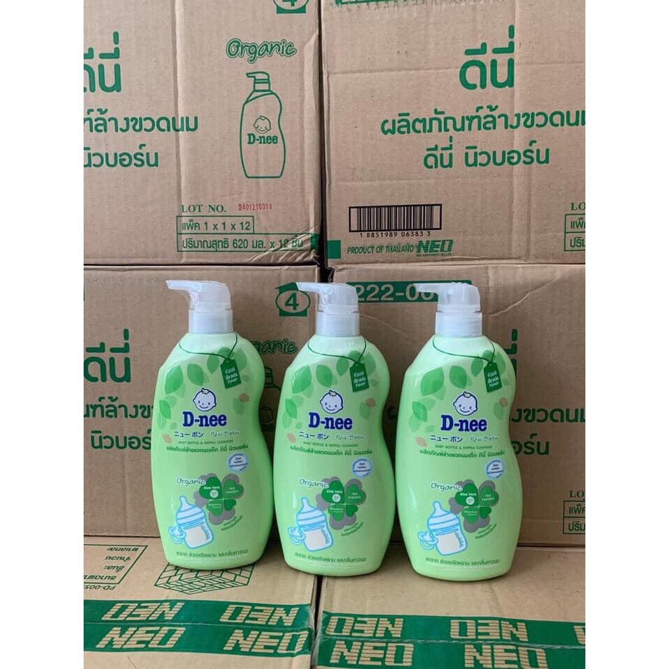 Nước rửa bình sữa Dnee 600ml( mẫu mới)