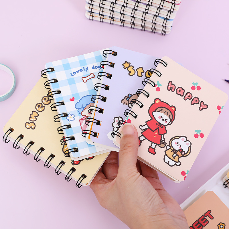 Sổ lò xo A7 hình cute
