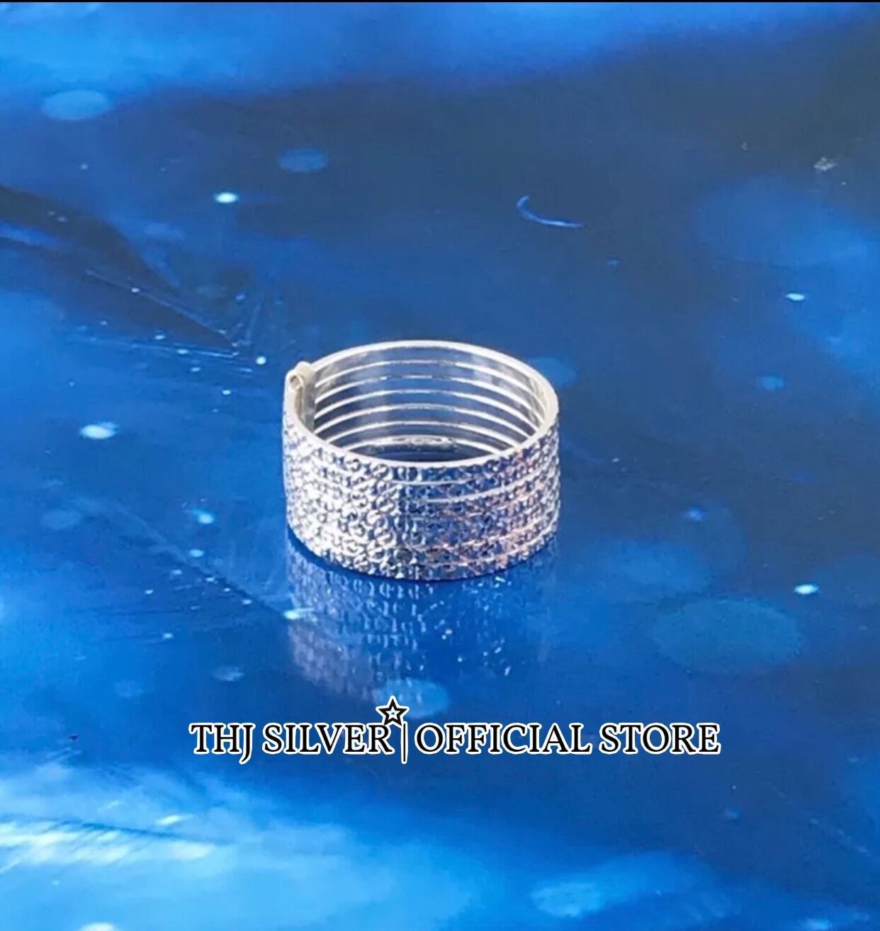 Nhẫn tuần nữ chuẩn bạc ta sáng đẹp - THJ SILVER