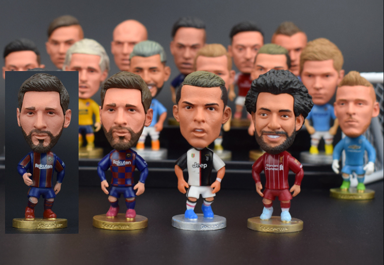 TƯỢNG CẦU THỦ BÓNG ĐÁ MESSI RONALDO DE GEA NEYMAR