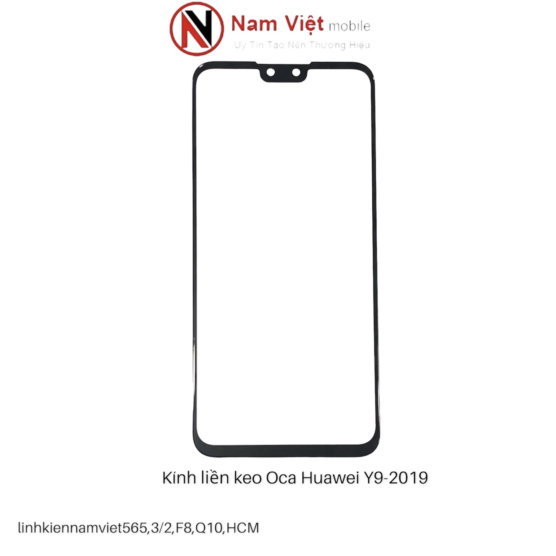 Kính liền keo oca y9 huawei y9 2019 / y9 pro 2019