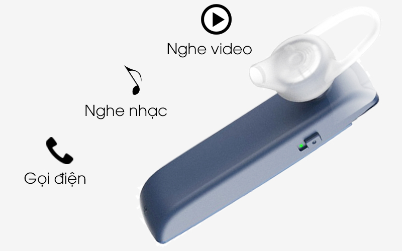 Tai nghe Bluetooth Roman R552X Xanh