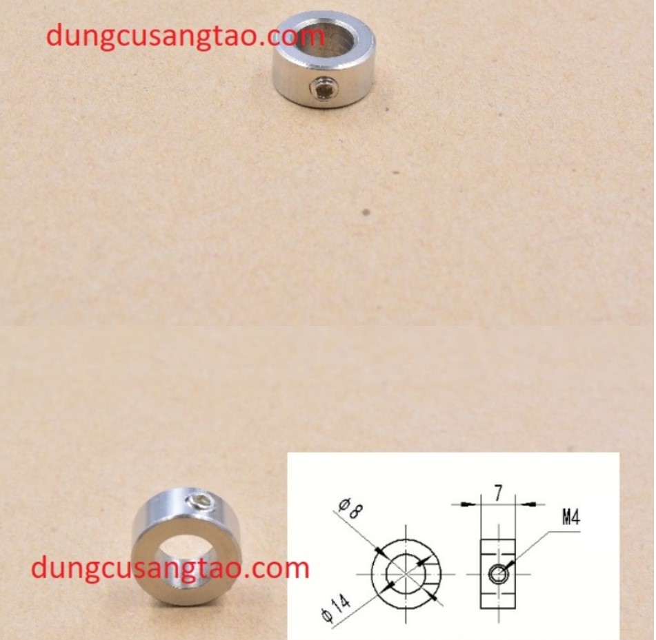 Vòng khóa vít me T8 - Openbuilds Lock Collar