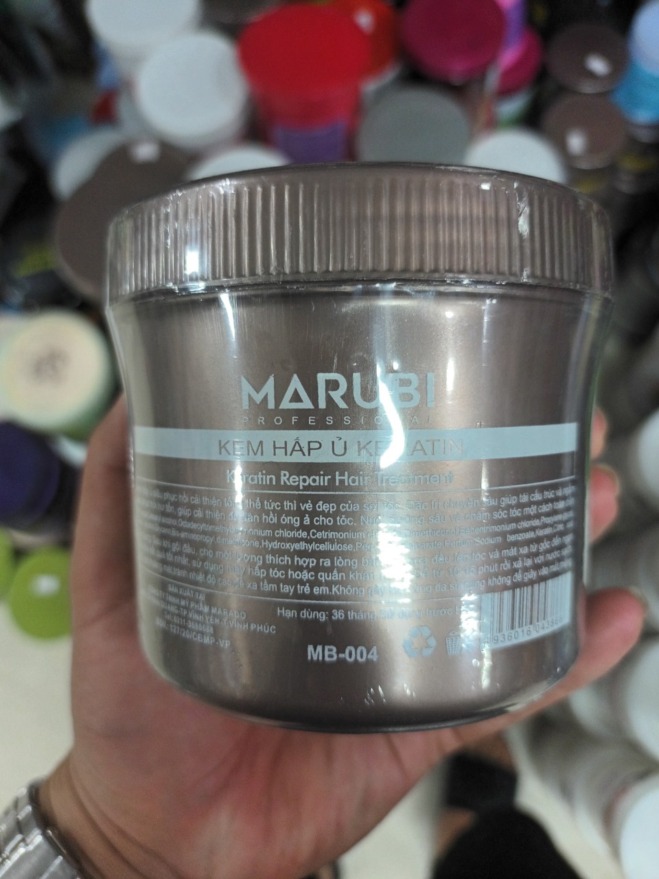 KEM HẤP Ủ TÓC KERATIN MARUBI