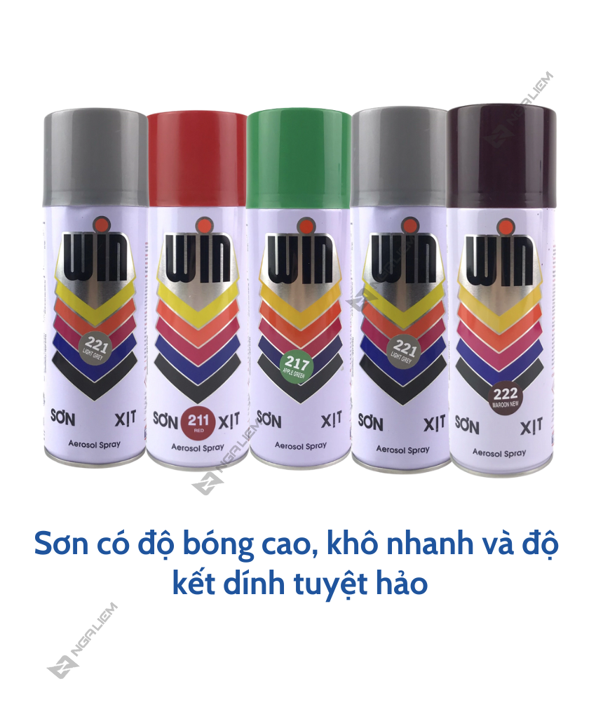 Sơn xịt WIN Spray Đủ Màu (400ml)