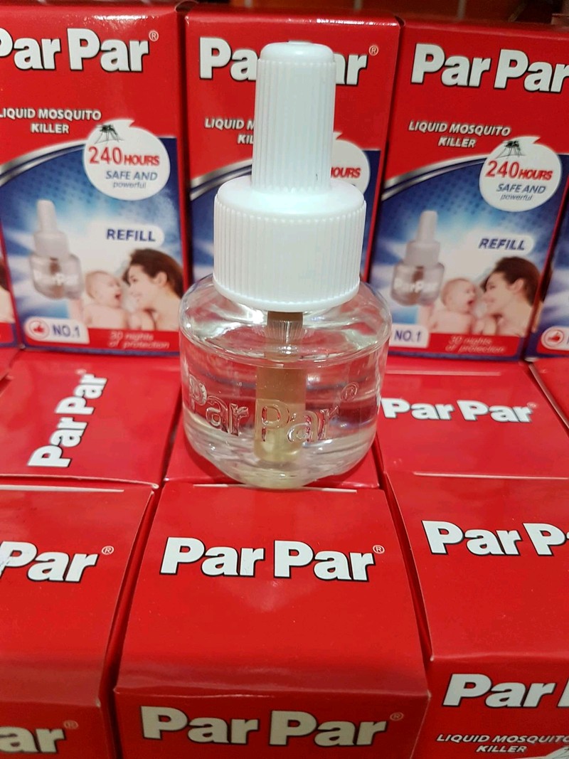 5 Lọ tinh dầu đuổi muỗi Parpar 240h 40ml