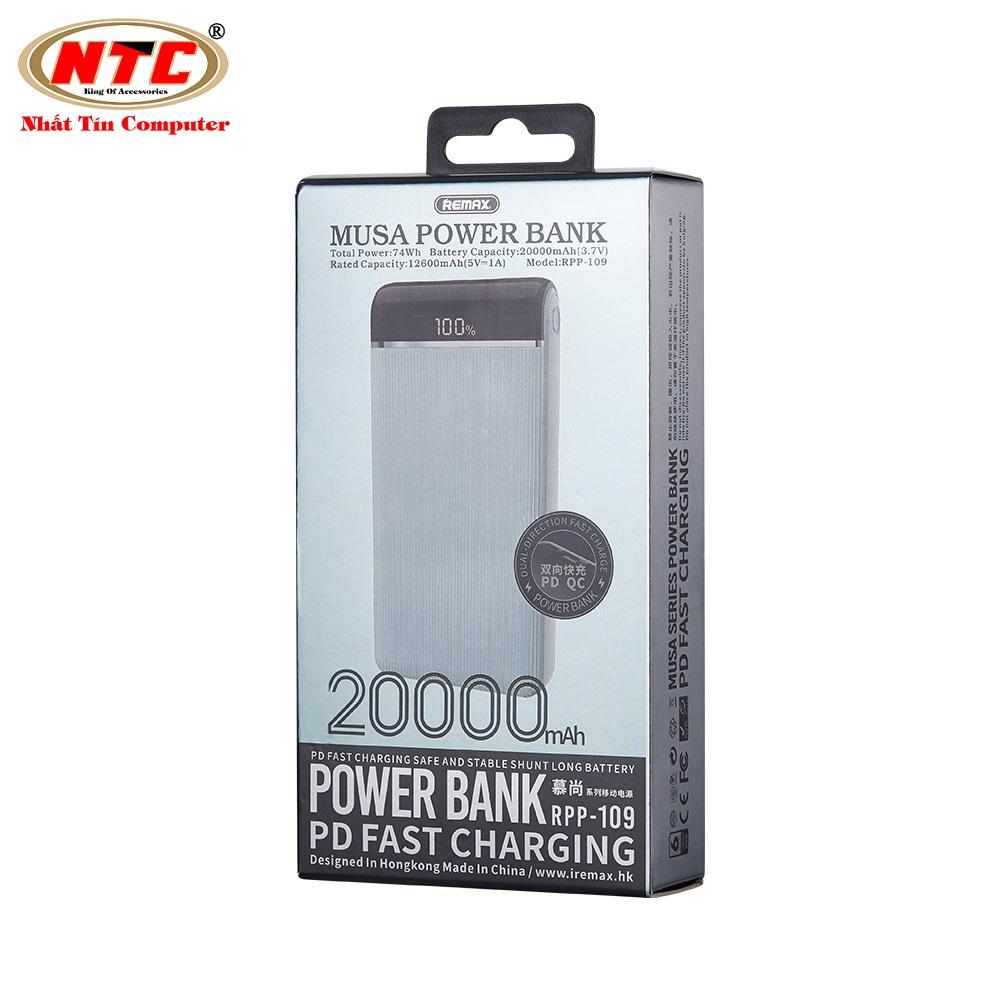 Sạc dự phòng Remax RPP-109 20000mAh