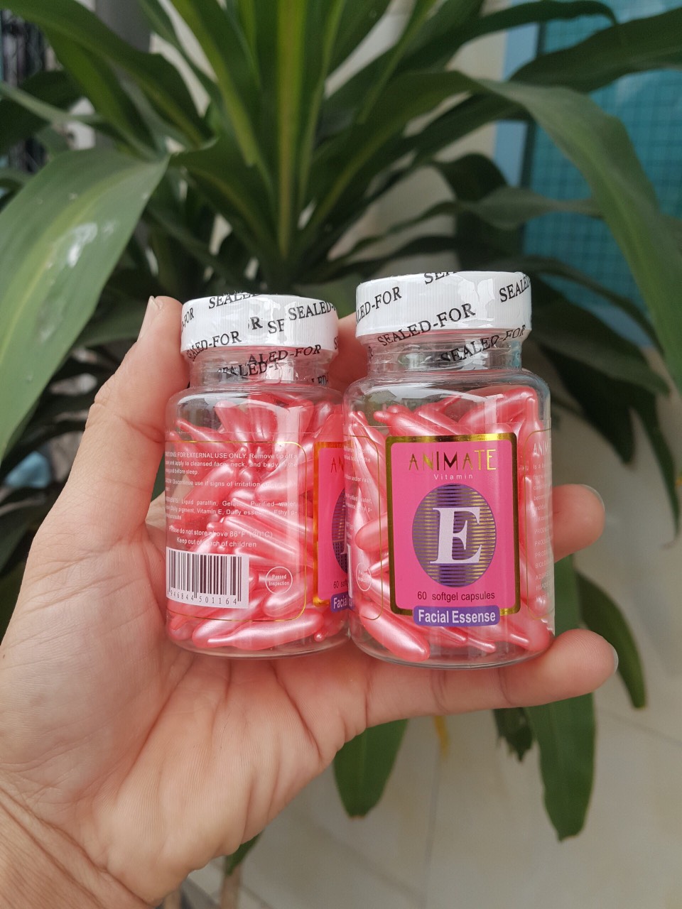 [Ảnh thật] 5 Viên kích dưỡng trắng da Vitamin E thái lan
