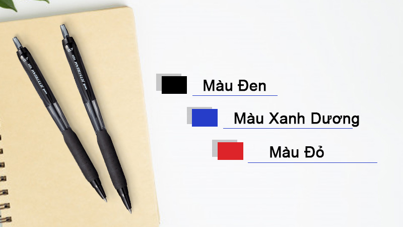 Bút bi bấm mực UNI SXN-101 (0.5mm, 0.7mm) / SXN-101FL PASTEL (0.5mm) Jetstream - Bút bi Nhật Bản