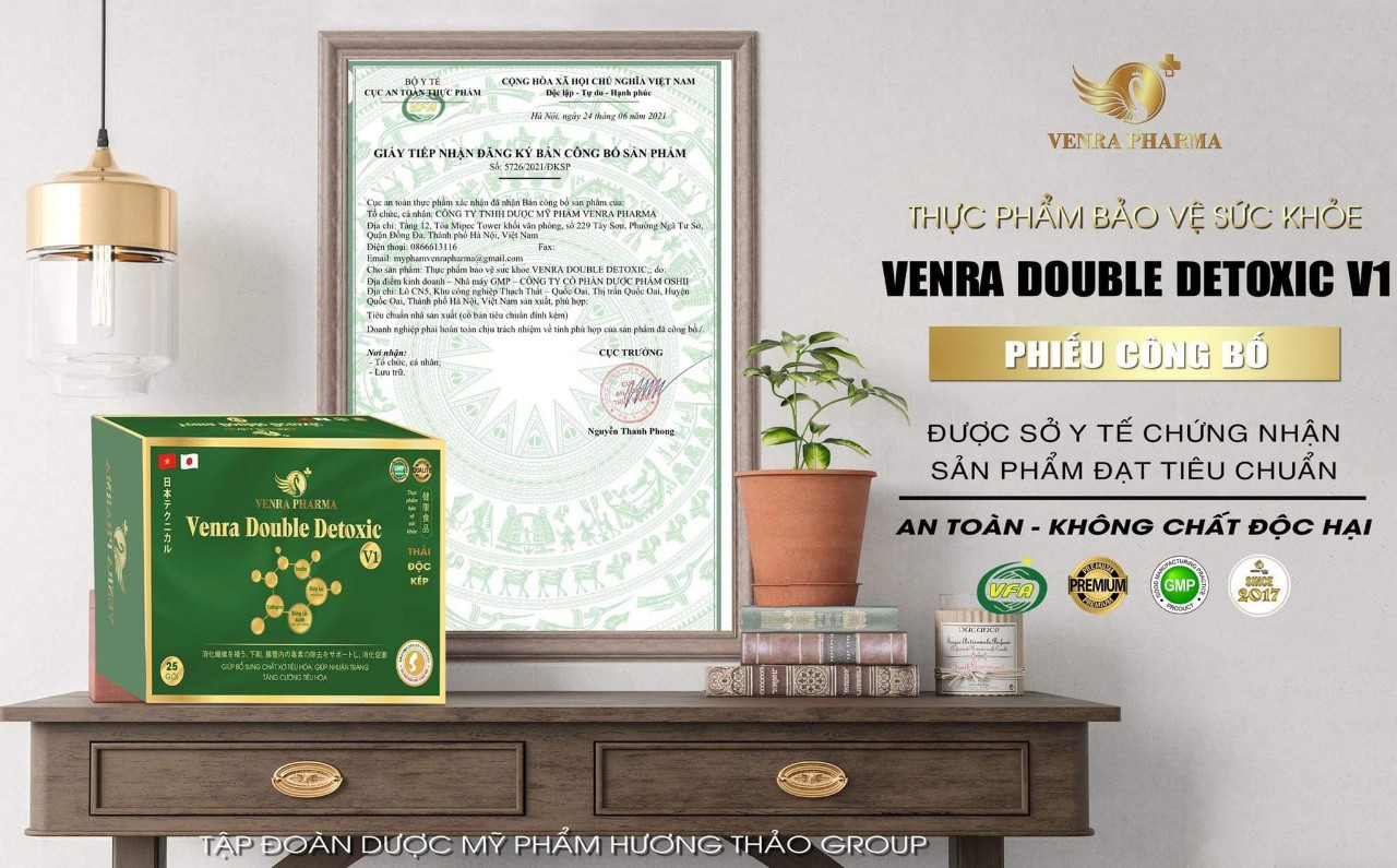 Thải Độc Kép – Venra Detoxic V1