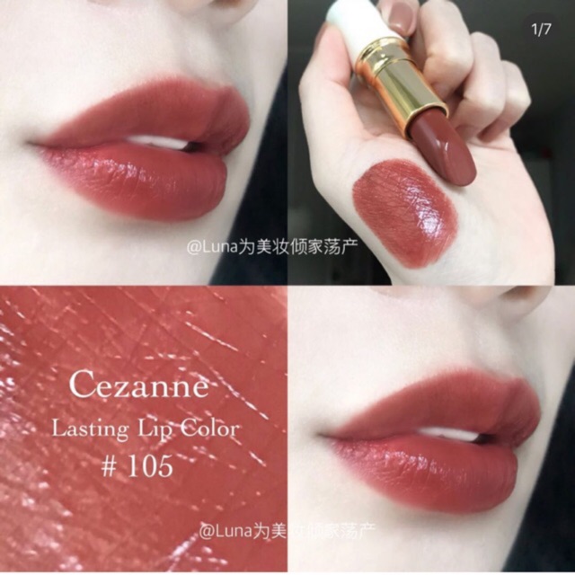 Son bóng Cezanne Lasting Gloss nội địa Nhật LynhJapan