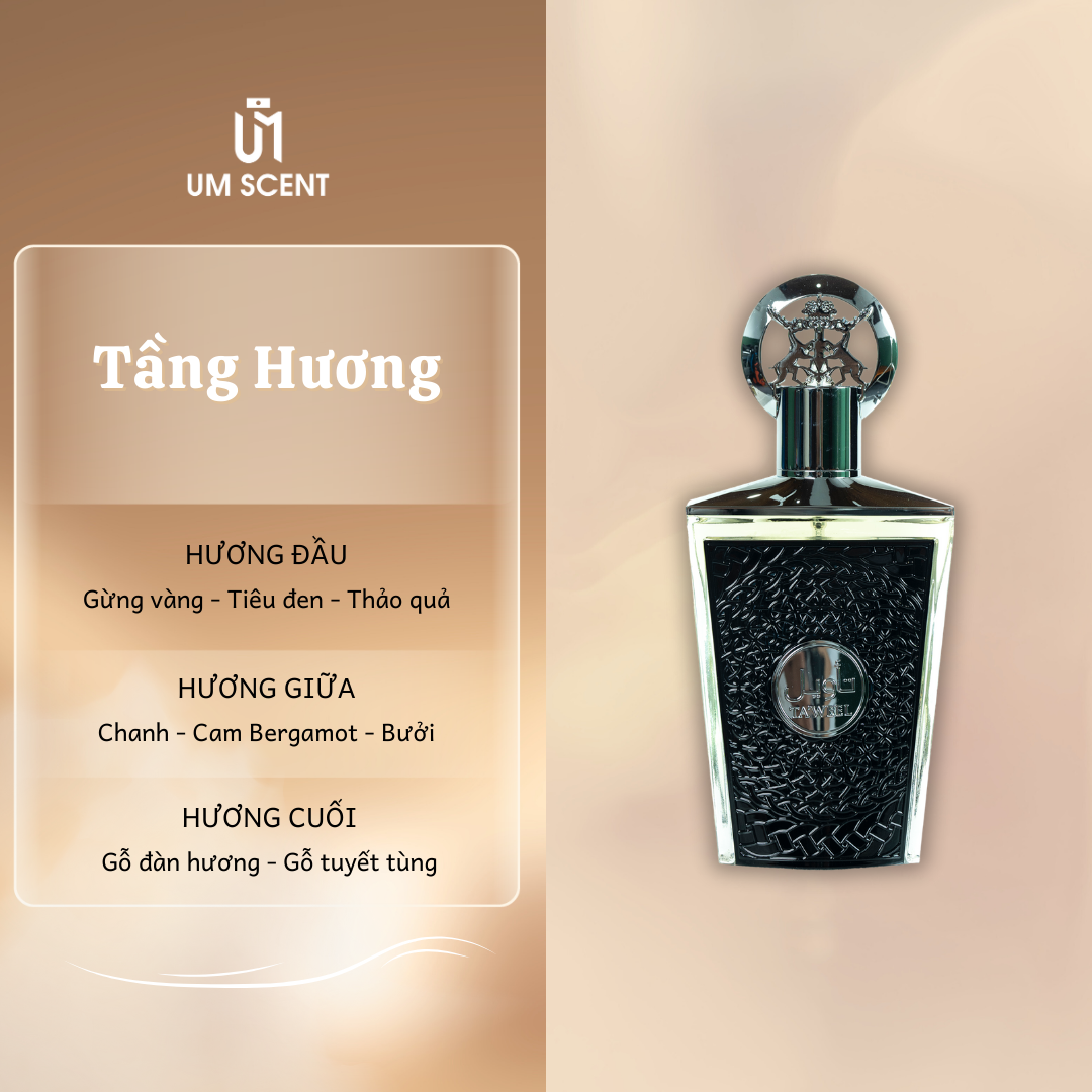 Nước Hoa Nam TA'WEEL 100ml & 10ml