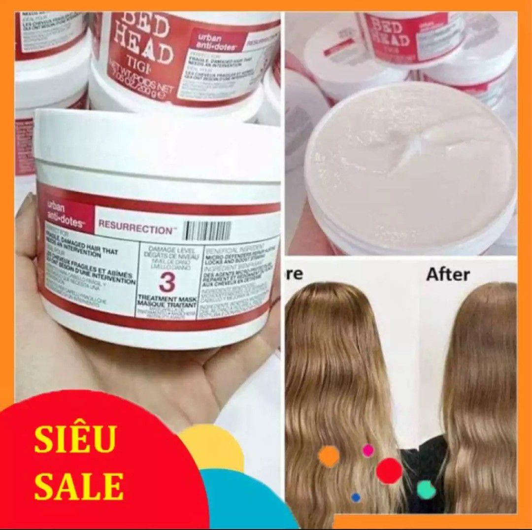 Kem ủ, hấp siêu phục hồi tóc BEDHEAD TIGI
