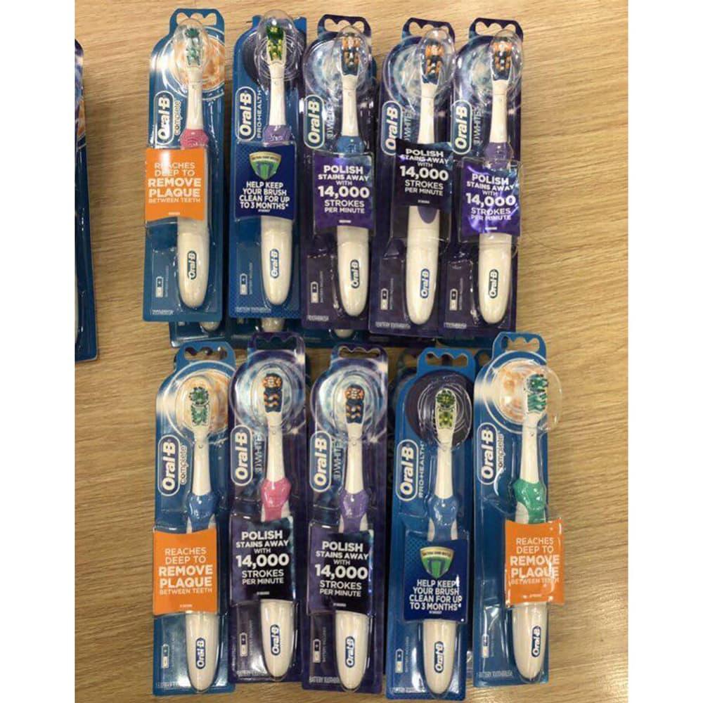 [HCM]Bàn chải dùng pin Oral-B 3D White Toothbrush