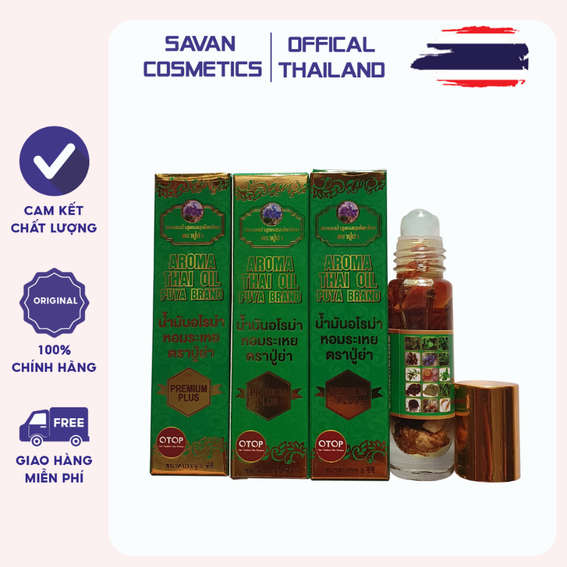 Dầu lăn thảo dược 29 vị Thái Lan ( chai 8ml )